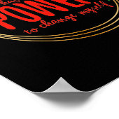 Poster Motivation des mots pour la lutte pour la vie (Coin)