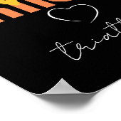 Poster Motivation D'Esprit Avec Jaune Sur La Typographie (Coin)