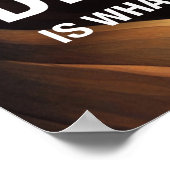 Poster Motivation Discipline Lion Citations Motivationnel (Coin)