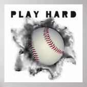 Poster Motivation du baseball (Devant)