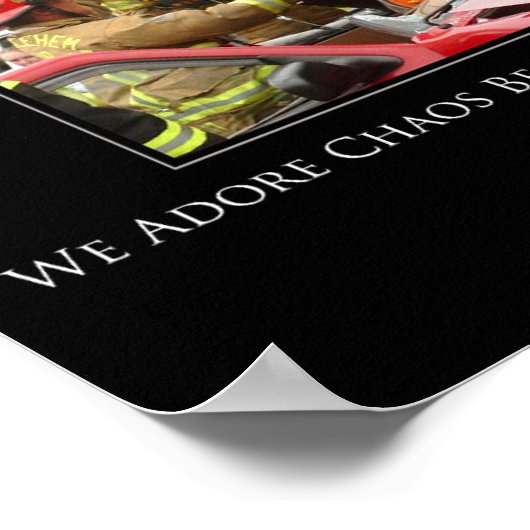 Poster Motivation du chaos (Coin)