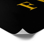 Poster Motivation du croquis en chef indien (Coin)