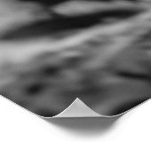 Poster Motivation du leadership du tigre noir et blanc (Coin)