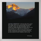 Poster Motivation du mont Everest (Devant)