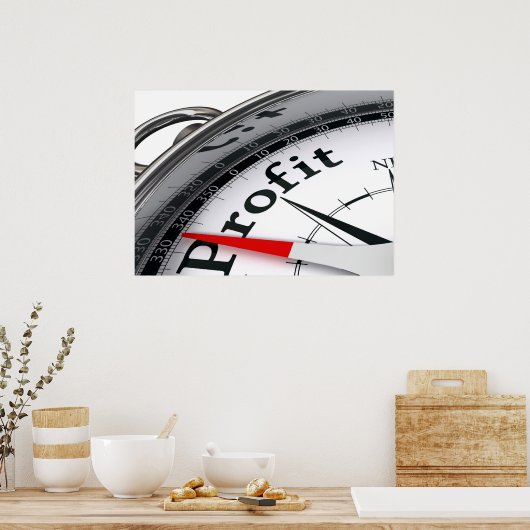 Poster Motivation du profit (Cuisine)