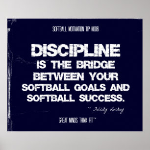 Poster Motivation du softball 006