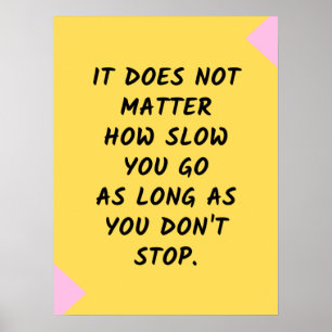 Poster Motivation du succès / Citation inspirante