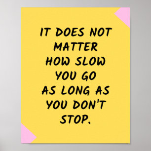 Poster Motivation du succès / Citation inspirante