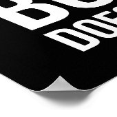 Poster Motivation est comme une citation de douche - Drôl (Coin)