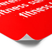 Poster Motivation fitness (Coin)