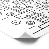 Poster Motivation Fun Debt Video Game Level-Up Tracker (Coin)