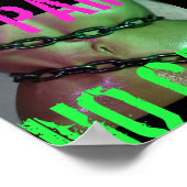 Poster Motivation Gym Exercice Pas de douleur Pas de gain (Coin)