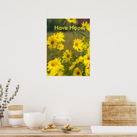 Poster Motivation Hope (Cuisine)