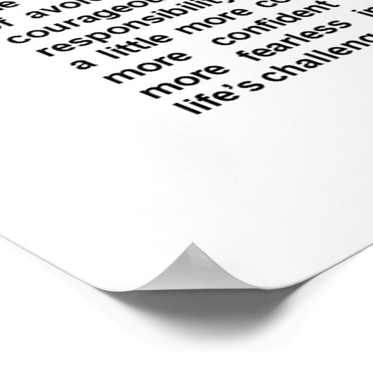 POSTER MOTIVATION INCRAINTE (Coin)