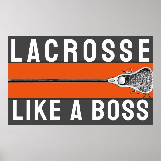 Poster Motivation Lacrosse (Devant)