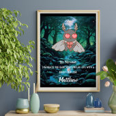 Poster Motivation Mothman Cryptid