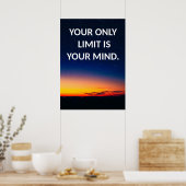 Poster Motivation Night Sky (Cuisine)