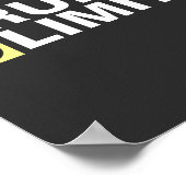 Poster Motivation Pas De Règles Pas De Limites (Coin)