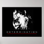 Poster Motivation Pop Art Lion Imprimer<br><div class="desc">OEuvre numérique de lion - Tête de lion Ordinateur Animal Art - College Pop Art - Wild Big Cats Ordinateur Images</div>