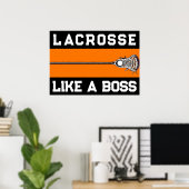 Poster Motivation pour la crosse (Bureau à domicile)