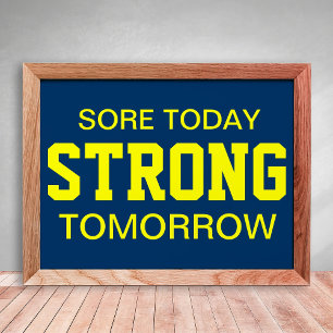 Poster Motivation pour l'entraînement