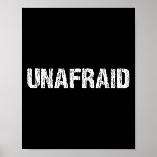 Poster Motivation sans peur Persévérance Insration Inédit