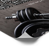 Poster motivation, sport, inspiration, dur travail, (Coin)