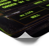 Poster Motivation SQL Humour de programmeur (Coin)