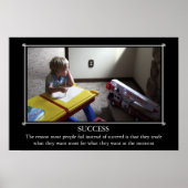 Poster Motivation : succès (Devant)