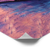 Poster Motivation Supercar - Cyberpunk, Hustle, Succès (Coin)