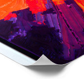 Poster Motivational Abstract Landscape: Summit Ascend (Coin)