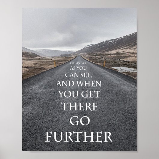 Poster Motivational achievement and goals (Devant)