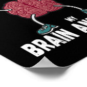 Poster Motivational Awareness Quote Brain Aneurysm Surviv (Coin)