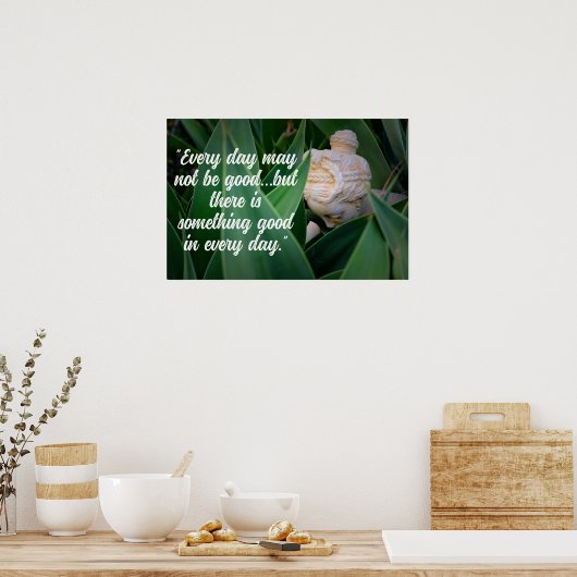 Poster Motivational Buddha (Cuisine)