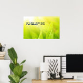 Poster Motivational Citation Auto-Confiance Imprim (Bureau à domicile)