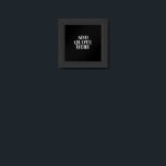 Poster Motivational Créez Votre Propre Devis<br><div class="desc">Créez votre propre toile Motivationnelle Imprimez avec cette élégante peinture murale de typographie noir et blanc ! Commandez les vôtres dès aujourd'hui !</div>