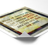 Poster Motivational Fitness (Coin)