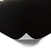 Poster Motivational Graphics Penser différemment blanc (Coin)