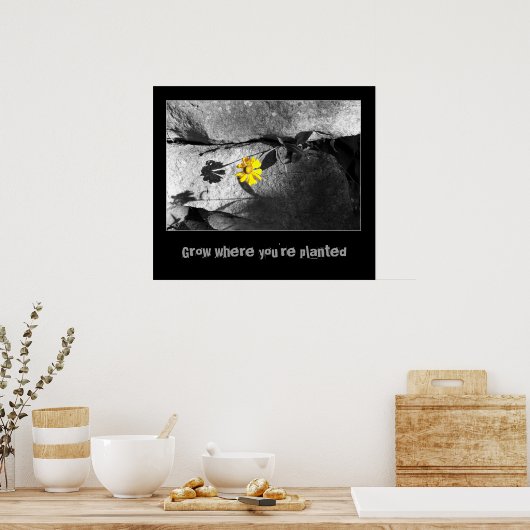 Poster Motivational "Growth" (Cuisine)