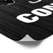 Poster Motivational Gym Workout Fitness devis (Coin)