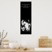Poster Motivational Leadership Quote Lion Black White (Cuisine)