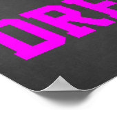 Poster Motivational Odeur to Dream (Coin)