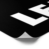 Poster Motivational Pop Art Leadership Wolf Black Red (Coin)