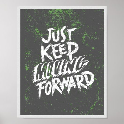 Poster Motivational Quote Art Mur Inspiré (Devant)