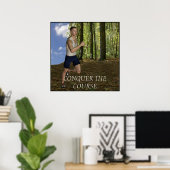 Poster Motivational Running (Bureau à domicile)
