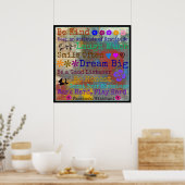 Poster Motivational WishHunt 24" x 24" (Cuisine)