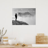 Poster Motivational Words for Practice and Perserververin (Cuisine)