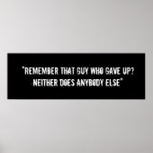 Poster Motivational Workout (Devant)