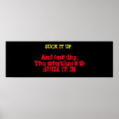 Poster Motivational Workout (Devant)