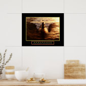 Poster motivationnel - "Assurance" - 22"x28" (Cuisine)